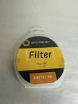 Promaster Digital Hd Uv Camera Filter - 72 Mm Code #4320. Fixed Price $25.99.