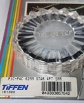 Tiffen 4PT / Grid Star Effect Authentic E62 Streaking Pattern Usa. Fixed Price $29.99.