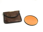 Tiffen 4.5" Color Conversion Lens Filter 5500K To 3400K Warming 1/2 41285. Fixed Price $25.00.