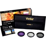 Vivitar 43MM Uv, Polarizer & Fld Deluxe Filter Kit (set Of + Carrying Case) Fk. Fixed Price $12.95.
