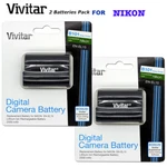 2X Vivitar EN-EL15 High Capacity 2500MH Battery For Nikon D7200 D7100 D610 D500. Fixed Price $74.87.