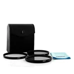 Zykkor 3 Piece Filter Lens Kit Set Cpl Uv ND4 For Jvc Camcorders 46MM Cameras. Fixed Price $19.95.