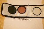 49MM Filter Set Of 3 New In Box Made Japan Uv ND4 Fld With Case By Zykkor. Fixed Price $19.99.