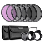 Neewer 77MM Lens Filter Accessory Kit For Canon Nikon And Other Camera. Fixed Price $39.49.