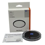 New Sony 72MM Mc Protector Multi-coated Clear Filter VF-72MPAM Zeiss. Fixed Price $47.40.