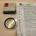 49MM Screw-in Filter Tiffen Hce 81A Amber Color Correction Hard Case Info Sheet. Fixed Price $10.99.
