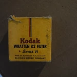 Vintage Kodak Series (5) Wratten Filter No. 15 (deep Yellow). Fixed Price $10.00.