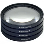 49MM 4PC Hd Macro Close-up Lens Filter Set +2 +4 +10 With Wallet By Deco Gear. Fixed Price $17.99.