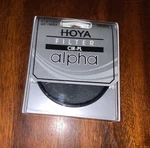 Hoya Alpha Cir-pl 77MM. Fixed Price $9.99.