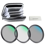 Neewer Nw Series Ad 77MM Filter Kit - UV/CPL/ND4 W/ Case. Fixed Price $37.99.