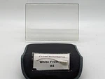 Schneider Optics 4X5.65" White Frost 1/8 Glass Filter #68-086056 Serial No. Fixed Price $290.00.