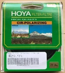 New Hoya 77MM Pl-cir Circular Polarizing Filter Factory Sealed Box Tokina Nos. Fixed Price $44.92.