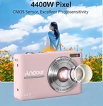 Andoer Compact Digital Camera 44MP 1080P 16X Zoom For Daily Photography. Fixed Price $31.12.