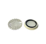 Vintage 1975 Tiffen 55MM Uv Haze Filter Clear Glass Made Usa W Case. Fixed Price $5.49.