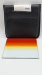 Tiffen 6.6X6.6" Sunset Graduated Glass Filter Soft Mfr #6666CGSUN3. Fixed Price $450.00.