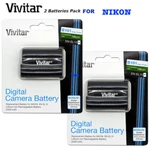 2X Vivitar High Powere EN-EL15B Battery For Nikon D850 Dslr Camera Same Day Ship. Fixed Price $55.74.