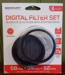 Merkury Innovations Digital Filter Set- 4 Piece. Fixed Price $9.95.