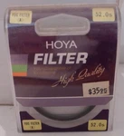 Hoya Fog Filter (a) 52MM +product Case - New Made In Japan. Fixed Price $16.77.