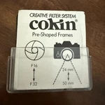 Cokin Creative Filter System Pre-shaped Frames + Bokeh Shapes Lot Vintage 1980S. Fixed Price $25.00.