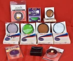 Vtg Mixed Lot Of Camera Filters Lens Extras Rolev Hoya Dotline, 62, 82, 58, 46MM. Fixed Price $30.00.