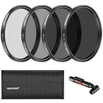 Neewer 58MM Neutral Density ND2 ND4 ND8 ND16 Filter And Accessory Kit For Canon. Fixed Price $30.39.