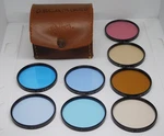Vintage Tiffen Series 7 Lens Set 8 Usa Leather Case. Fixed Price $59.99.