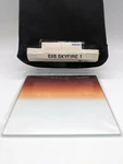 Tiffen X 6.6" - 1 Skyfire Graduated Filter Orange To Yellow Gradient. Fixed Price $400.00.