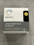 Pro Optic 55MM Digital Essentials Filter Kit Ultraviolet Circular Polarized New. Fixed Price $12.00.