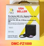 Xit 3PCS Filter Kit Cpl+uv+fld To Camera Panasonic DMC-FZ1000 DMCFZ1000 FZ-1000. Fixed Price $18.96.