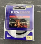 Hoya 55MM Star Six - 6 Point Effect Filter. Fixed Price $24.99.