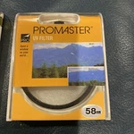 Promaster (4388) 58 Mm Filter. Fixed Price $10.00.