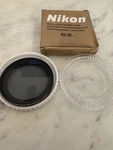 Nikon (2390) 52 Mm Filter. Fixed Price $24.95.