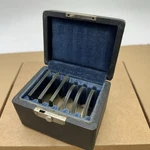 Lot Set Of 6 Vintage Bausch Lomb Optical Density Filters # 1.0 , .7 Etc. Fixed Price $59.95.