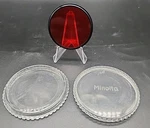 Vtg Minolta Black R59 52MM F52NA Red Filter With Case. Fixed Price $22.95.