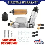 926-959 Aluminum Oil Filter Housing Upgrade For 2011-2022 Dodge Jeep Ram 3.6L. Fixed Price $78.84.