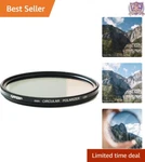 49MM Circular Polarizer Filter Multi-layer Coating Outdoor Photography Use. Fixed Price $25.99.