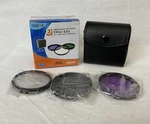 Zeikos 3-PIECES 52MM Professional Hd Filter Kit Uv-polarizing-fluorescent. Fixed Price $17.50.