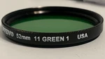 Tiffen 52MM 11 Green Lens Filter For Black & White Film. Fixed Price $12.45.