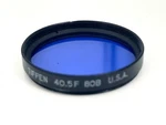 Tiffen 40.5MM 80B Blue Color Conversion Glass Filter. Fixed Price $18.00.