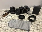 Canon Eos R100 Mirrorless Camera + 18-45MM Lens Extras (bundle). Fixed Price $575.00.