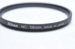 Nikon Oem 58MM Neutral Color Nc Filter. Fixed Price $29.00.