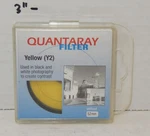 Quantaray Yellow (241661644) 52 Mm Camera Lens Filter Digital Or Film. Fixed Price $14.98.
