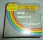 New Tiffen (49F1) Mm Filter Box Instructions. Fixed Price $10.30.