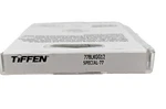 Tiffen Black Glimmerglass Camera Filter 77MM, Grade 1/2 - Reduces Hard Sharpness. Fixed Price $125.00.