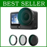 Telesin Vnd 2-32 Cpl Uv Lens Filters For Dji Action 6. Fixed Price $69.59.