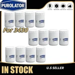 Lot Of 12 Genuine Purolator 3430 Premium Spin-on Engine Oil Filters. Fixed Price $83.48.