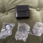 3-PC Set Crystal Optics V-28 Camera Lens Filters (uv, Pl, F-d) W/ Case. Fixed Price $5.00.