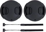 2-PACK 55MM Front Lens Cap Cover With Deluxe Keeper For Nikon D3400 D3500 D5. Fixed Price $15.99.
