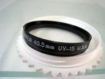 Tiffen 40.5MM (UV-15) Glass Filter Mfr #405UV15. Fixed Price $29.99.