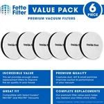 Pre-motor Foam Filters Compatible With Eureka Powerspeed Vacuums QTY6-PACK. Fixed Price $17.99.